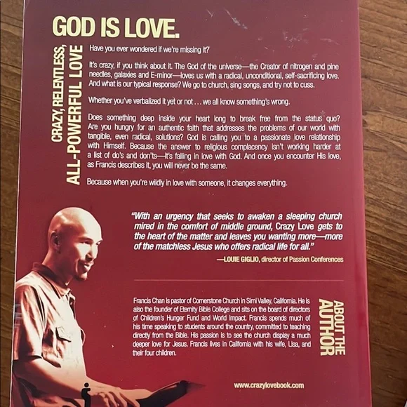 Crazy Love and You and Me Forever Books, Francis and Lisa Chan - Picture 3 of 4